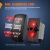 Nilight Winch Rocker Switch Momentary Toggle Switch ON Off ON