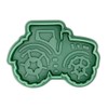 Städter 171848 Tractor Cookie Cutter, Plastic, 6.5 cm, Green