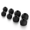 CURVD Earplug Tips Replacement Set, 4 Pairs XS/S/M/L, Noise Reduction