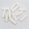 12 Pc White Bed Sheet Grippers Fasteners Clips Keep Sheets
