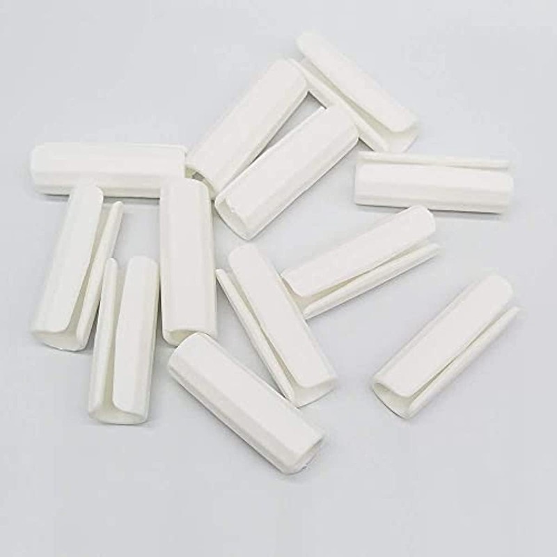 12 Pc White Bed Sheet Grippers Fasteners Clips Keep Sheets