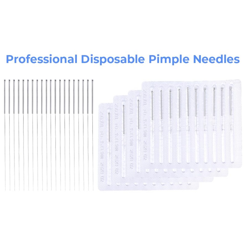 Disposable Pimple Needles, Acne Needle, Effective Blackhead and Blemish Remover