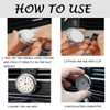 2 x Mini Vehicle Dashboard Clock, Luminous Car Dashboard Clock,