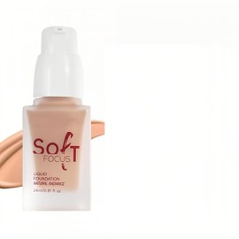 Melemando Full Coverage Foundation 10 Colors Natural Lightweight Smooth Creamy Foundation Long-lasting Longwear Matte Oil-Control Foundation (Color 07)