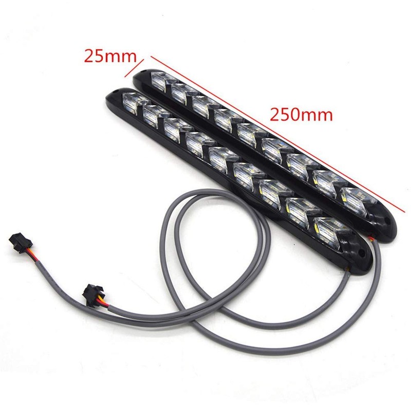 SOCAL-LED 2 tiras de conmutación LED DRL de flecha de