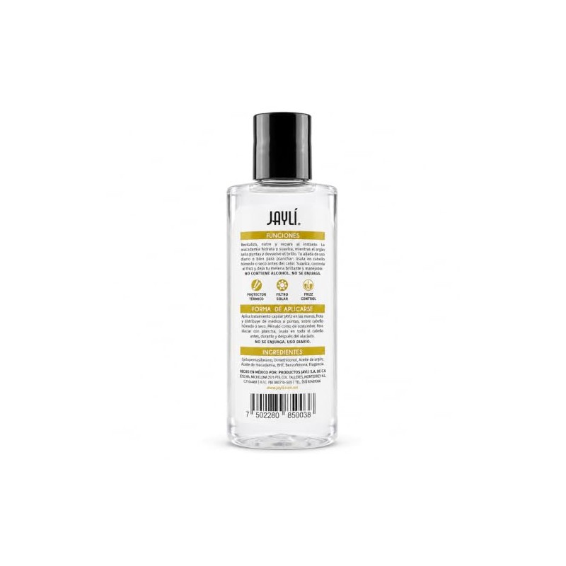 Jayli Macadamia Argan OIL, Reparacin de Puntas, Brillo y Proteccin