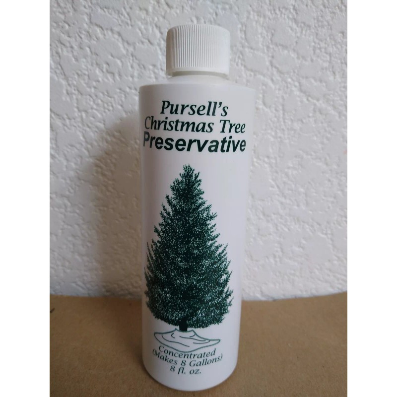Pursell's Christmas Tree Preservative 8 oz Makes 8 Gallons