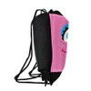 LOGOVISION Sesame Street Abby Cadabby Face Drawstring Backpack Sports Bag