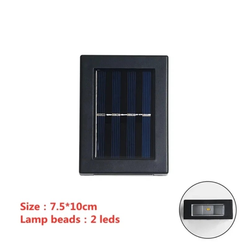 Solar Wall Lights for Outdoor Lighting – Up & Down