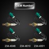 4Pcs Upstream & Downstream O2 Oxygen Sensor Fit for Ford