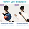 SHTCSZBA 2 Pack Universal Shoulder Pad, Replacement Shoulder Pad Air