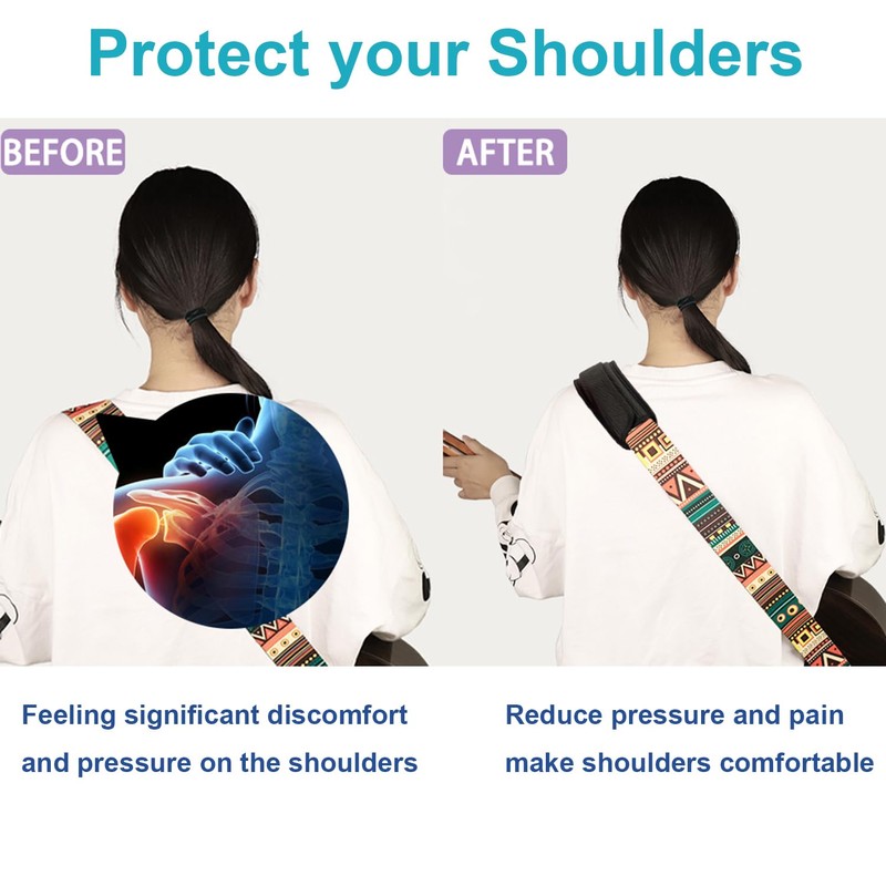 SHTCSZBA 2 Pack Universal Shoulder Pad, Replacement Shoulder Pad Air
