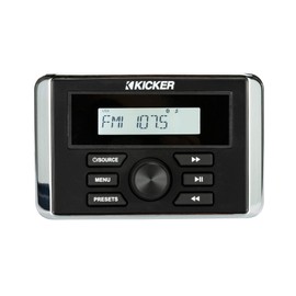 Kicker 46KMC3 Marine Gauge Media Receiver (Renewed)
