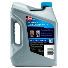 Valvoline SAE 10W-30 Full Synthetic Marine 4-STROKE Engine Oil - 1 Gallon