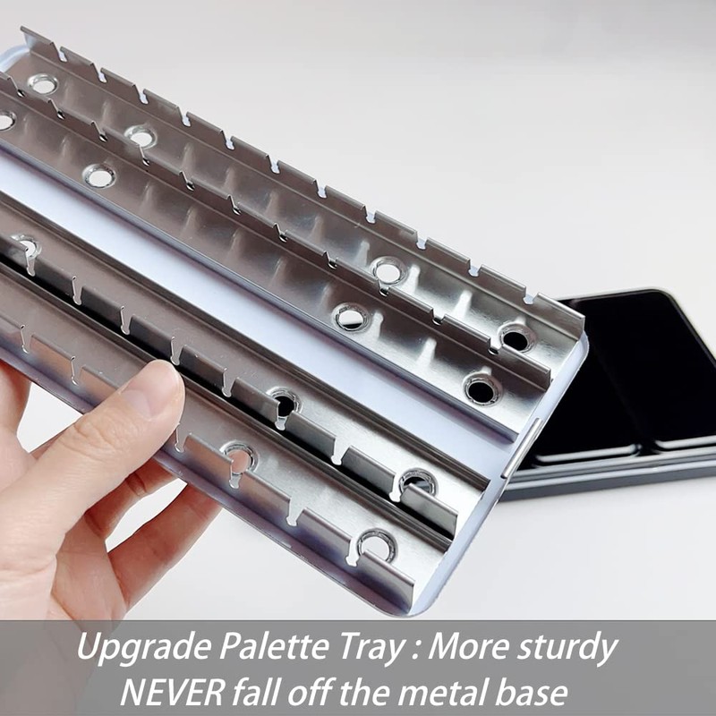 FCLUB Empty Watercolor Tins Palette Paint Case - Large Watercolor