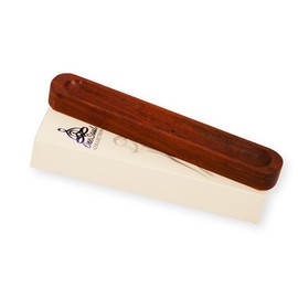 Wooden Ash Catcher & Incense Holder for Sticks, Incense Stick Holder for Mess-Free Incense Storage, Incenses Burner Made of Padauk Wood, with 3 Holes, 9 Inches - OneSoul Collection