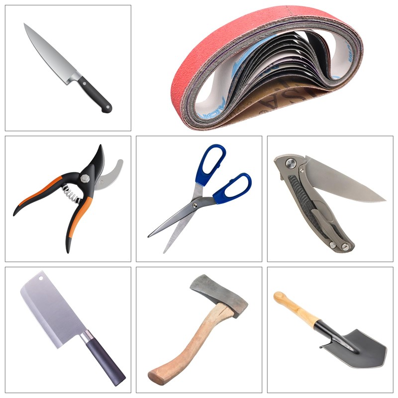 1 x 18 Inch Knife Sharpener Sanding Belts, 16 Pack