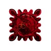 2 Pk Foil Garland Flower - Christmas Hanging Decoration Wall