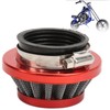 Carburetor Air Filter Adapter Red Replacement for 23cc 33cc 43cc