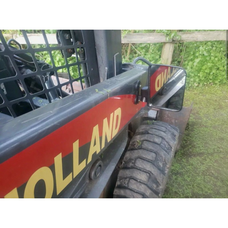 New Holland 2 VINYL COATED MAGNETIC MIRRORS skidsteer,kubo