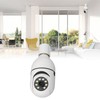 Light Bulb Camera Wireless WiFi 360 Degree Panoramic Motion Detection