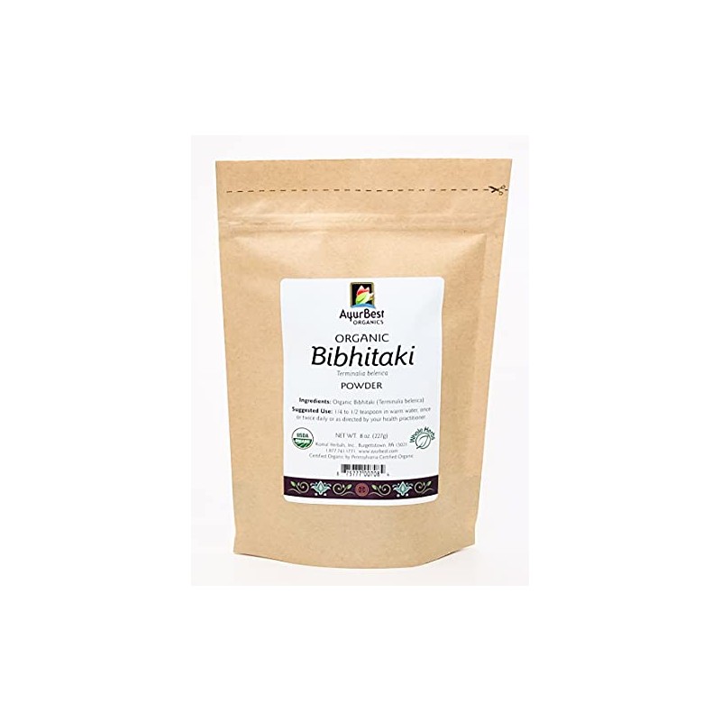 AyurBest Organics Bibhitaki, Terminalia bellirica - Spices & Herbs, Organic,