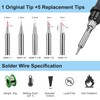 Preciva 927II Digital Soldering Station Kit, 60W High Power with