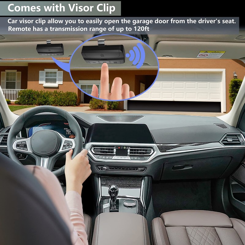Universal Garage Door Opener Remote Compatible with LiftMaster Chamberlain Genie
