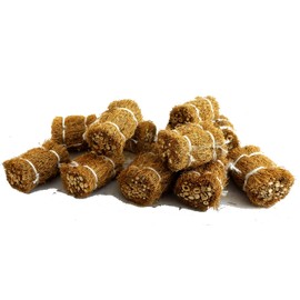 Dolls House 12 Bales of Hay Straw Bundle Miniature Farm Stable Pet Accessory