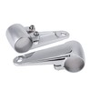 2pcs Chrome Motorcycle Headlight Side Mounting Front Fork Bracket for