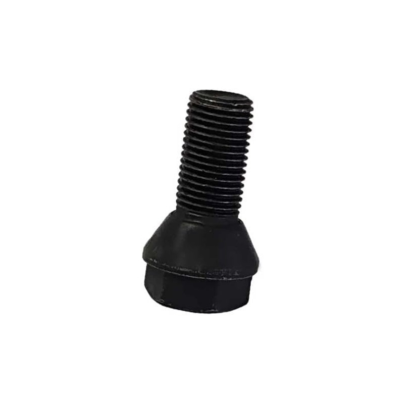 10 Wheel Bolts Wheel Bolts Taper Collar Black M12 x