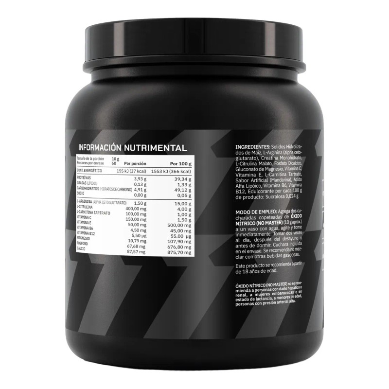 Oxido Nítrico ( No Master ) (600 Gr) Prowinner Sabor