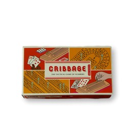 Kikkerland Cribbage Classic Travel Sized Board Game
