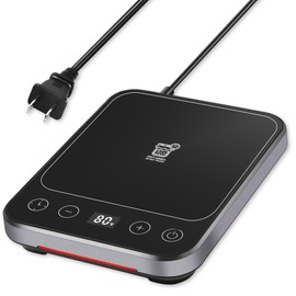 Sourdough Starter Warmer，Sourdough Heating Mat，Precise 1°F Thermostat Control (70-100°F),Auto Warming On/Off, 12-Hour Timer，Perfect for Home Baking (US 110v Plug) (Gray)