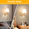 Vimhou Battery Operated Wall Sconce: Peel and Stick Adhesives Stick