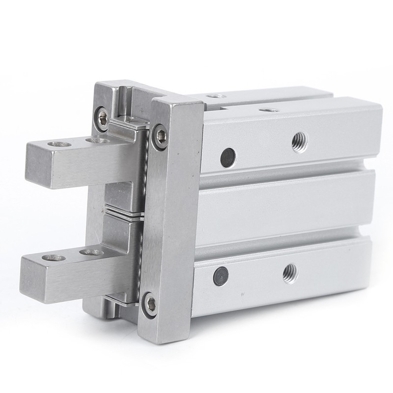 MHZ2 Steel Pneumatic Finger Cylinder Double Acting Air Gripper High