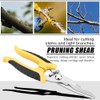 8" Stainless Steel Pruning Shears Cutter Home Gardening Plant Scissor
