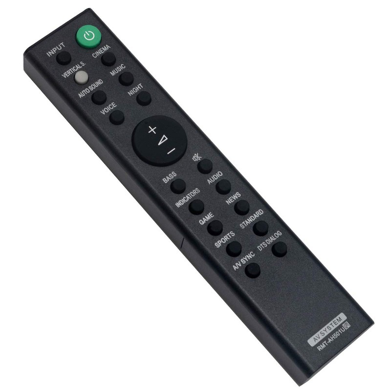RMT-AH501U Replacement Remote Control Applicable for Sony Soundbar HT-X8500 HTX8500