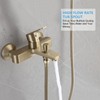 HONYI Bathtub Faucet with Sprayer, Tub Spout with Diverter Bathroom