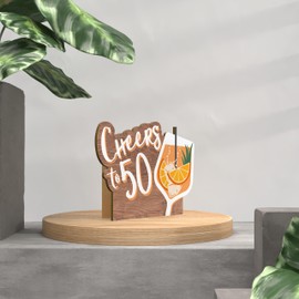 50 Geburtstag Frauen Holzkarte - Aperol - Cheers to 50 Geburtstagskarte | Geburstagskarte 50 Frau, Karte 50 Geburtstag Frau, Geburtstagskarte 50. Geburtstag Frau, 50. Geburtstag Frauen, 50 Geburtstag