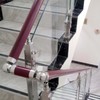 2pcs Stainless Steel Handrail Connector Universal Joint Connector 45mm Handrail