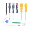 5PCS Small Screwdrivers Multifunctional Wrench Tweezers Brush Pry Plates Disassembly