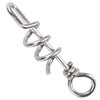 5 Pcs Bird Parrots Foot Ring Buckle Stainless Steel Foot