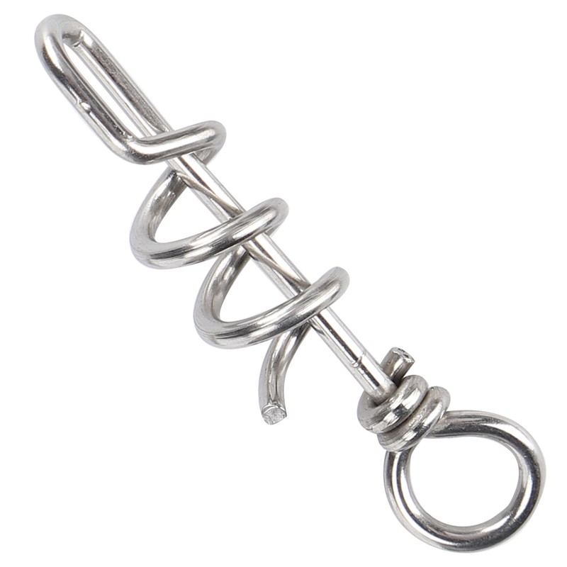 5 Pcs Bird Parrots Foot Ring Buckle Stainless Steel Foot