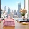 Plastic Mini Broom and Dustpan,Mini Cleaning Brush with Dustpan Set