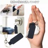 [Meltryllis] Keychain, Cowhide Leather Keychain, Double Ring Keychain, Car Key