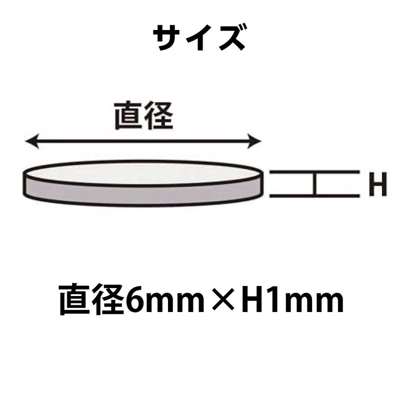 Good-L Neodymium Magnets, Round Shape, Commercial Use, 0.2 inch (6