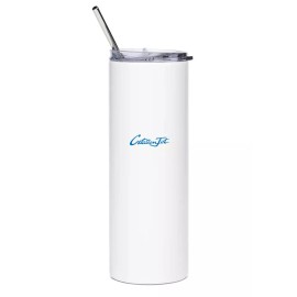 Cessna CitationJet Stainless Steel Water Tumbler with straw - 20oz.
