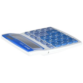 Rexel Ibico Tischrechner (208X) weiß/blau