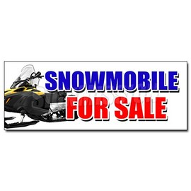 36" Snowmobile for Sale Decal Sticker snowmachine All Brands financing Sale